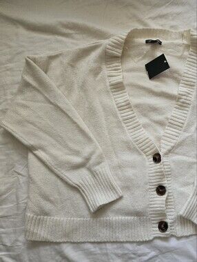 Wild Fable Cropped Boxy Cardigan